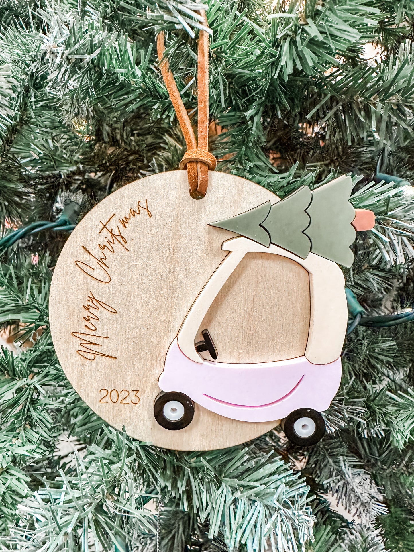 Children's Ride On Toy Car Ornament