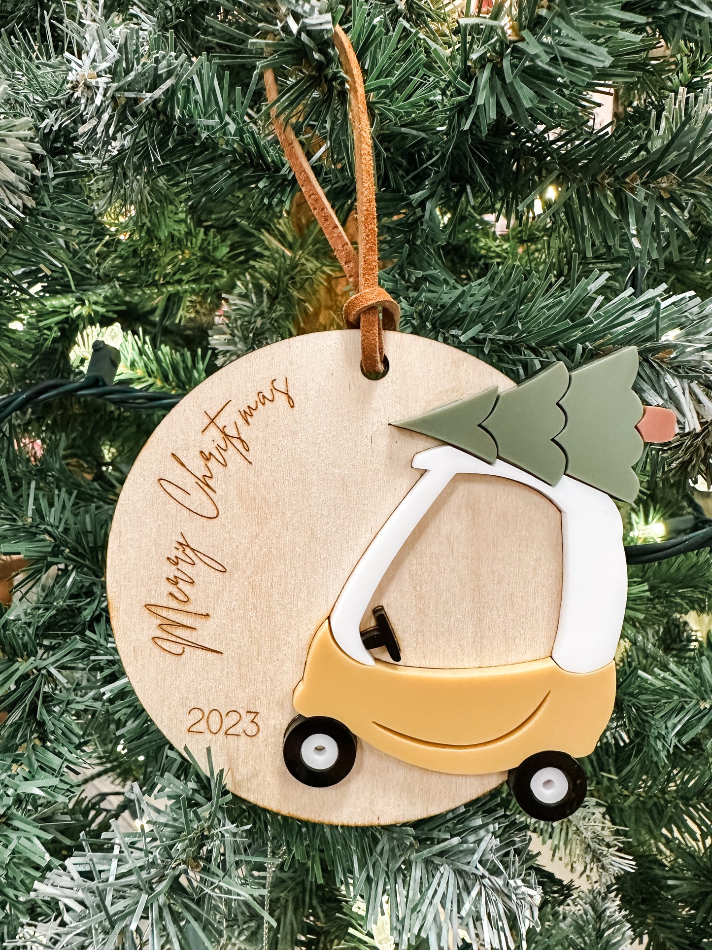 Children's Ride On Toy Car Ornament