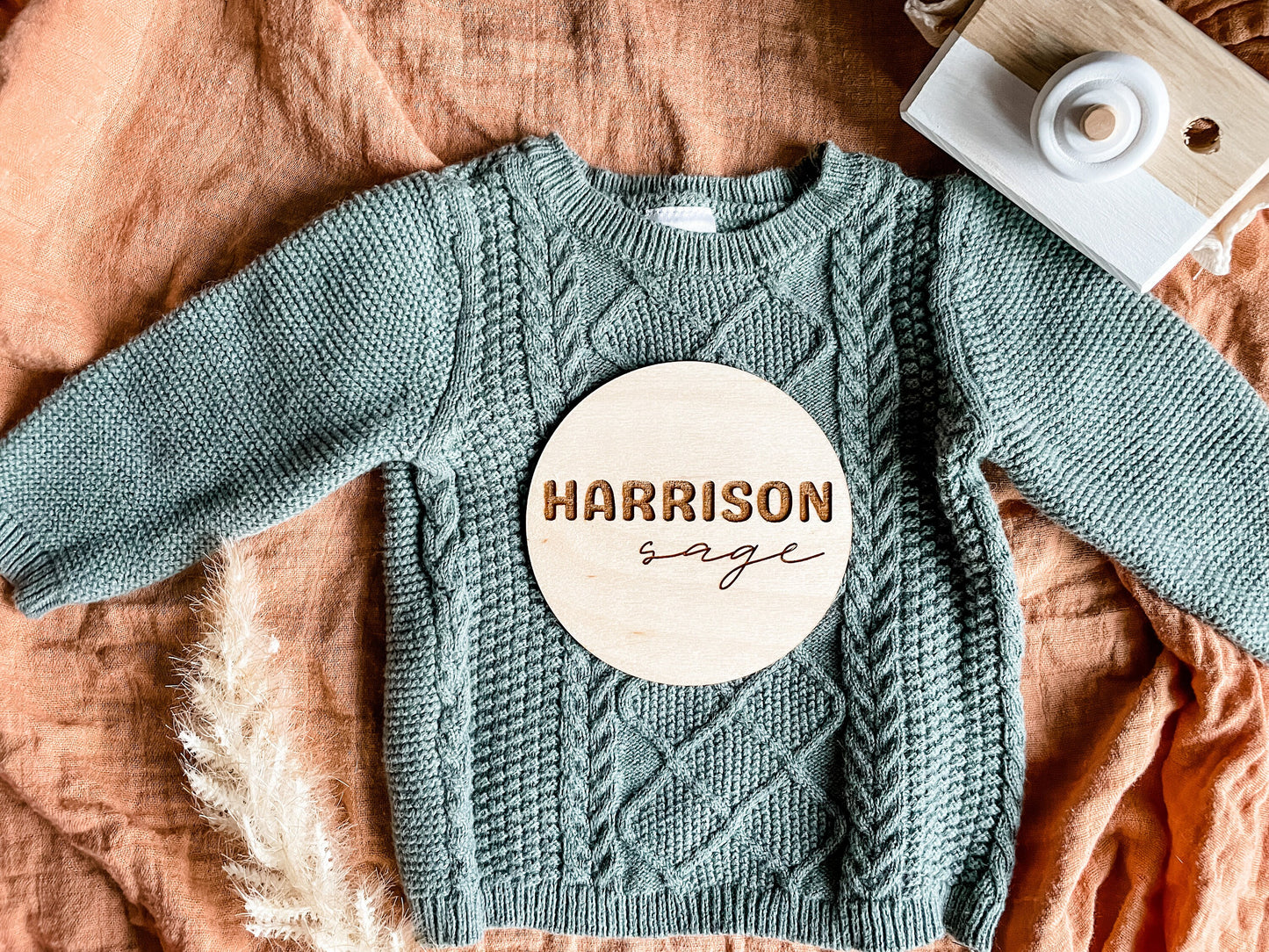 Baby Name Announcement Sign