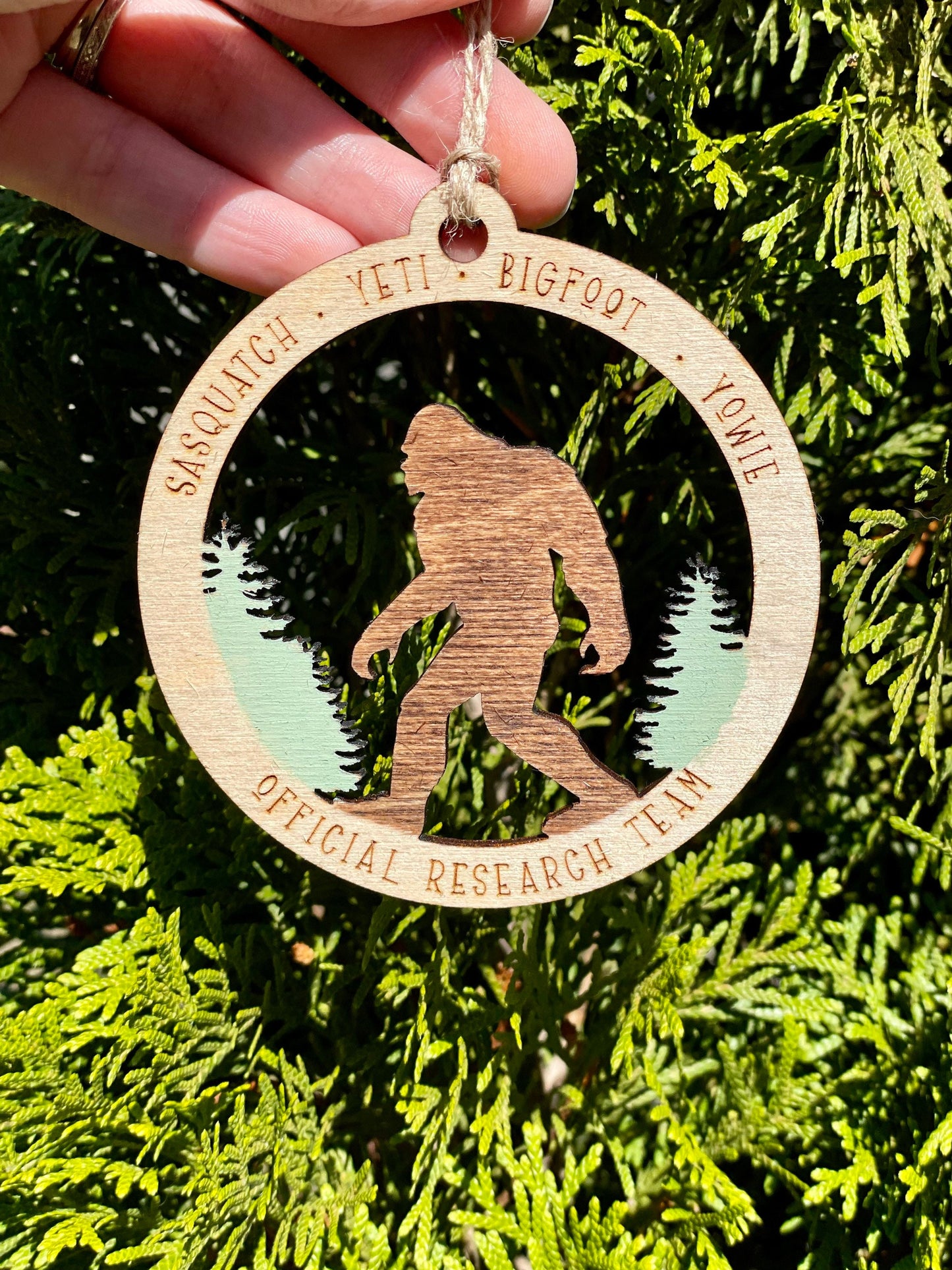 Bigfoot Yeti Sasquatch Ornament