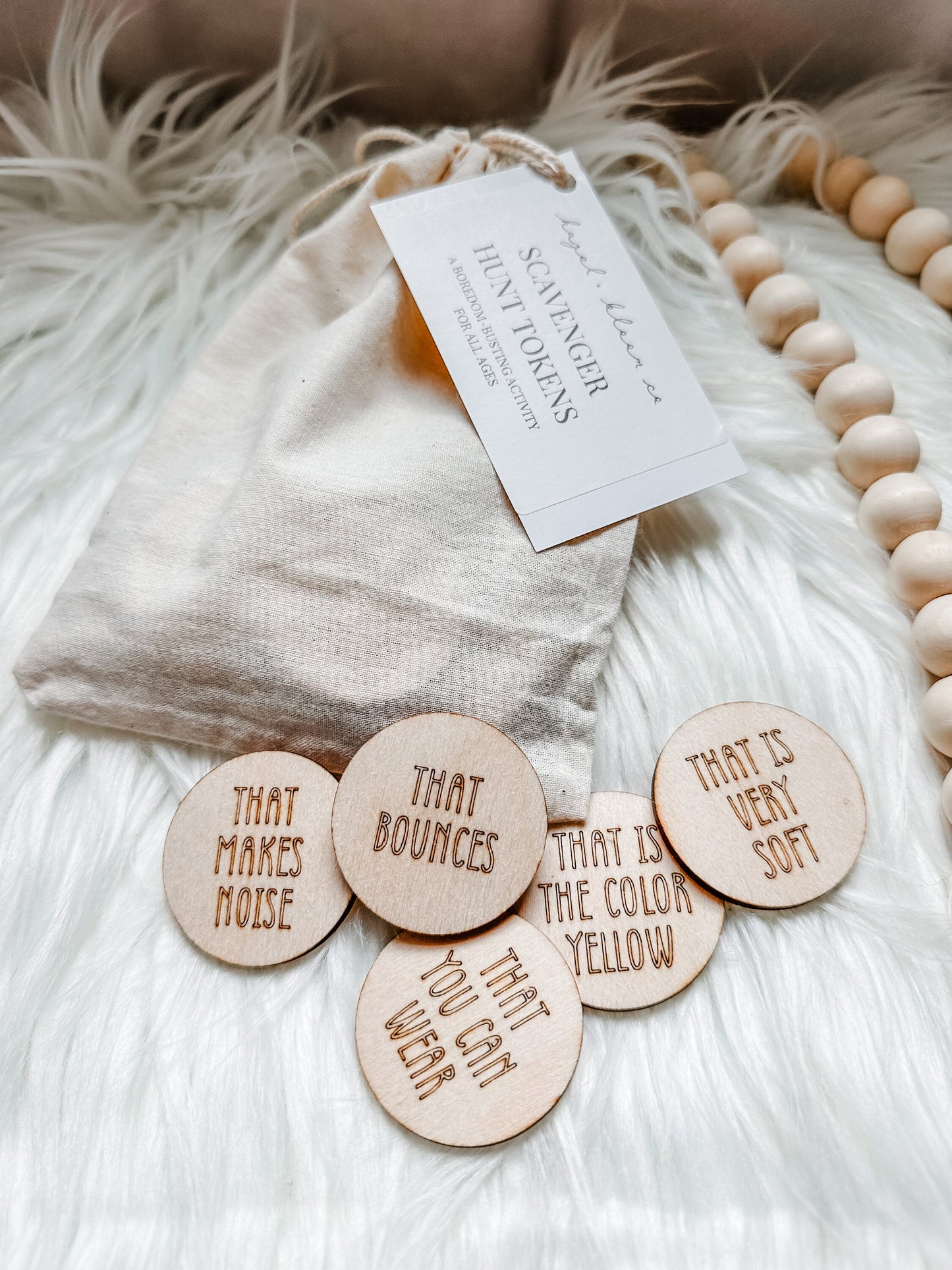 Scavenger Hunt Activity Tokens