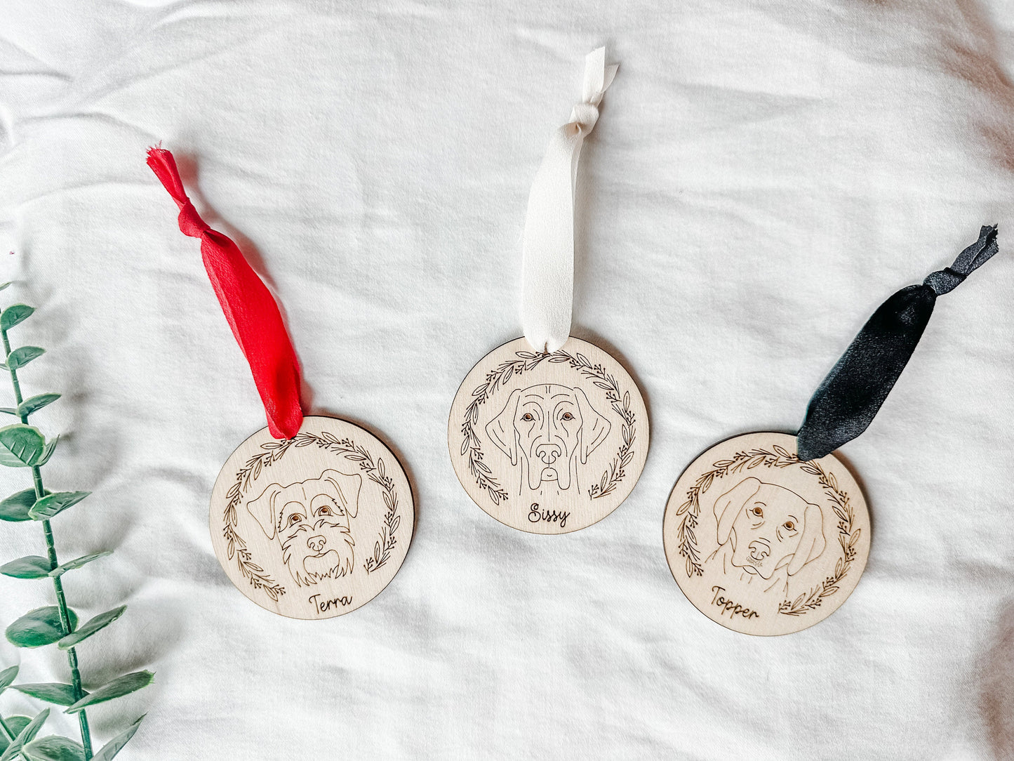 Dog Drawing Ornament