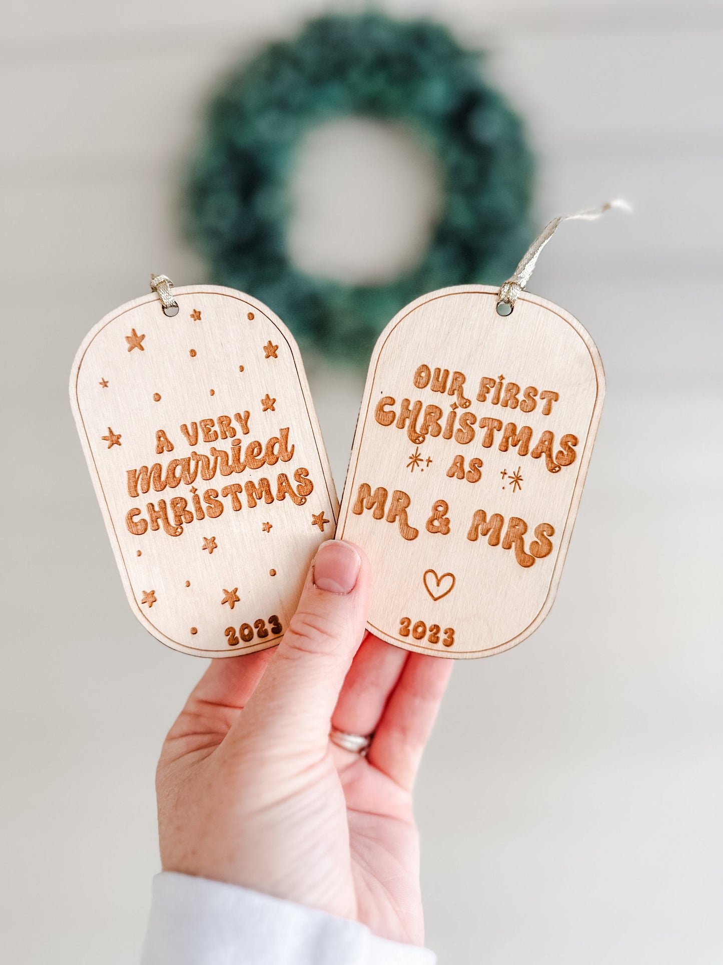 First Year Married Ornament 2025