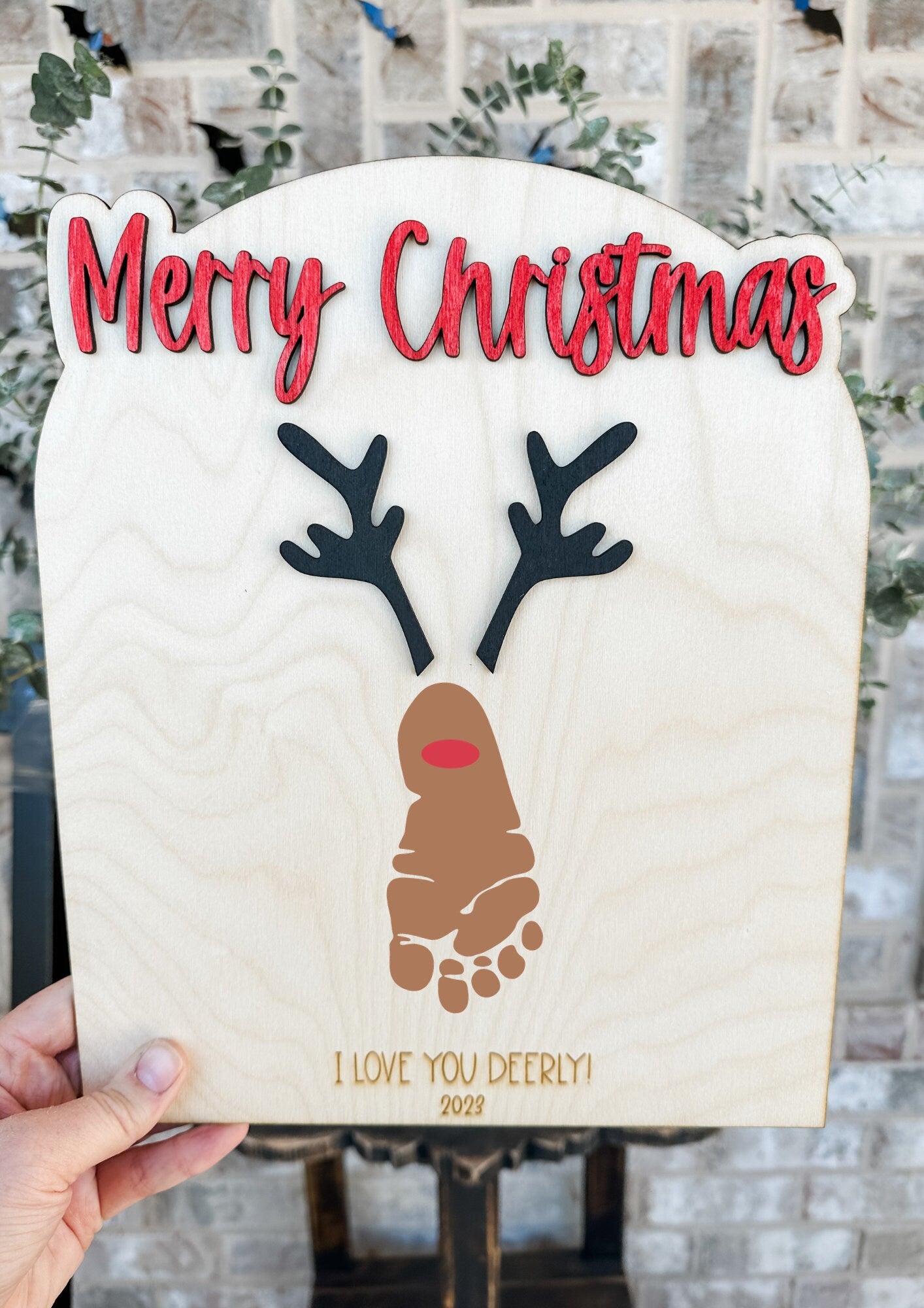 We Love You Deerly Kids Paint Craft