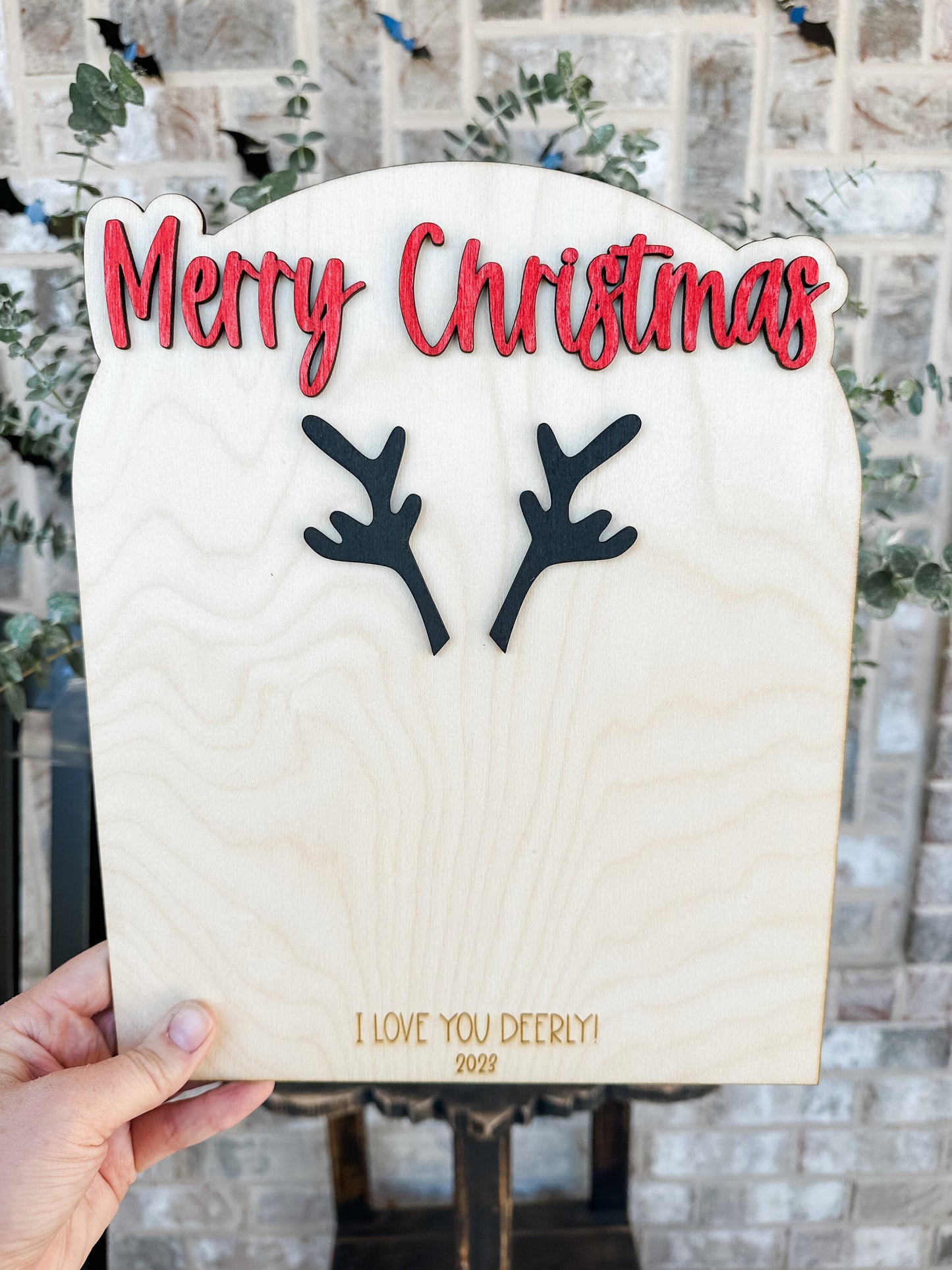 We Love You Deerly Kids Paint Craft