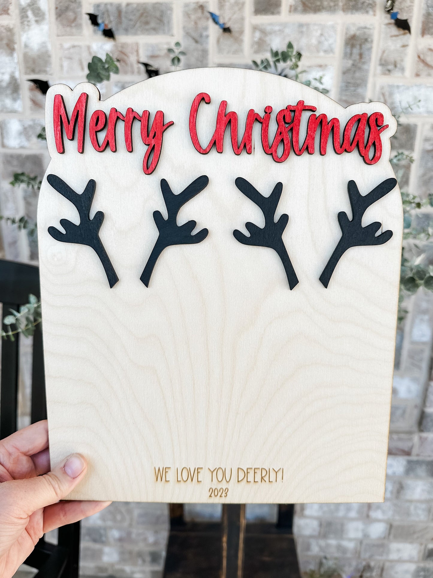 We Love You Deerly Kids Paint Craft