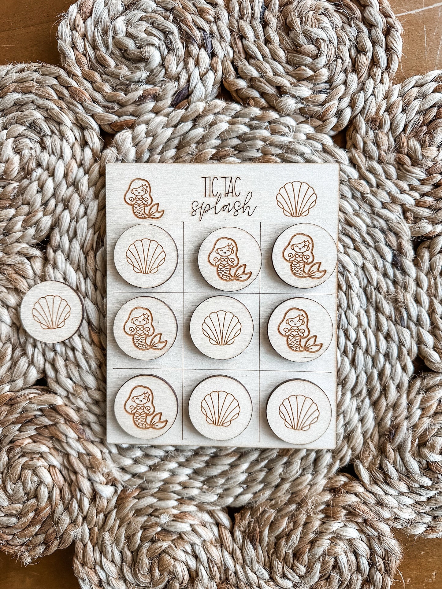 Tic Tac Toe Mermaid Edition