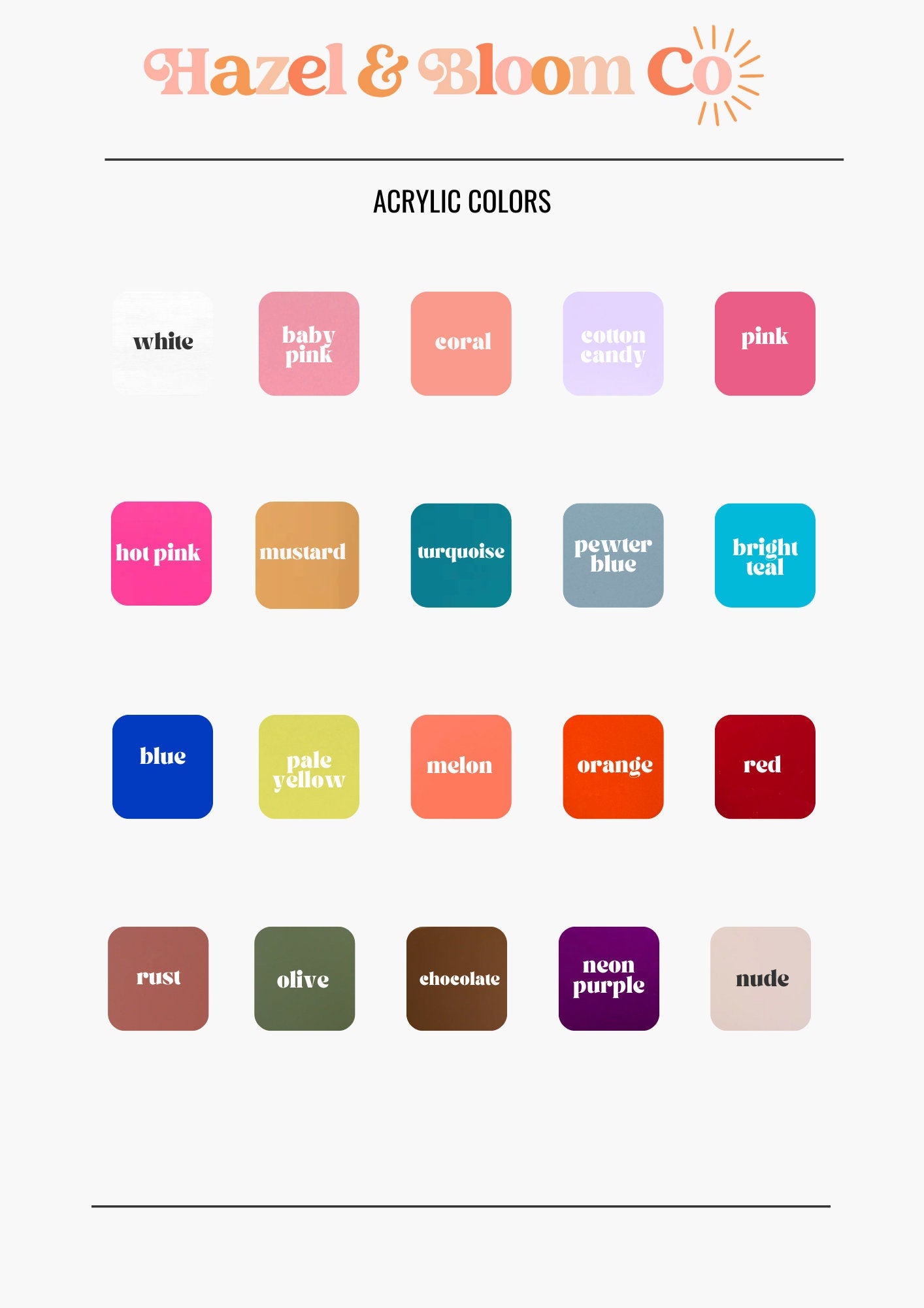 Baby Monthly Milestone Dry Erase Board