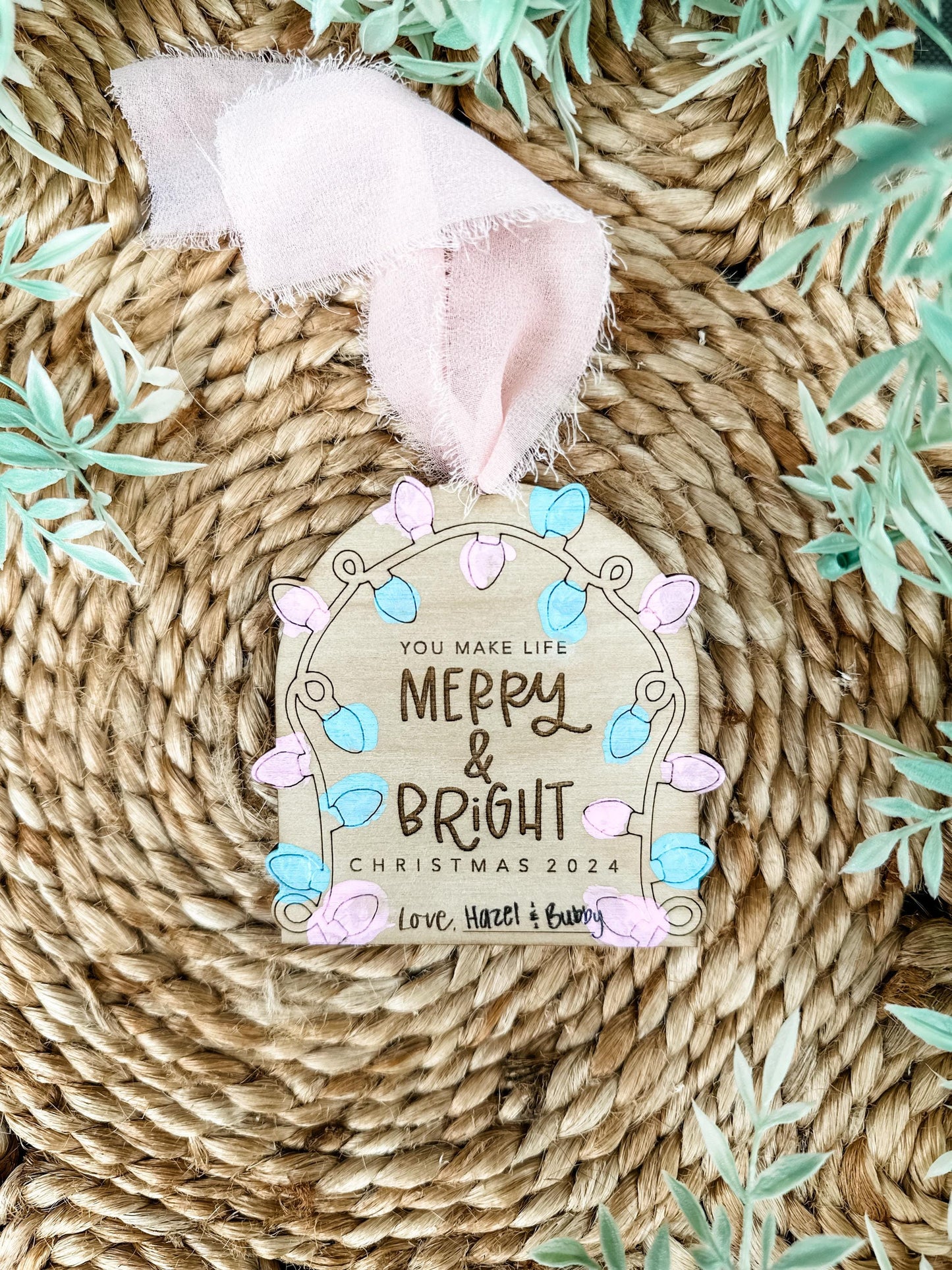 Fingerprint Ornament for Kids