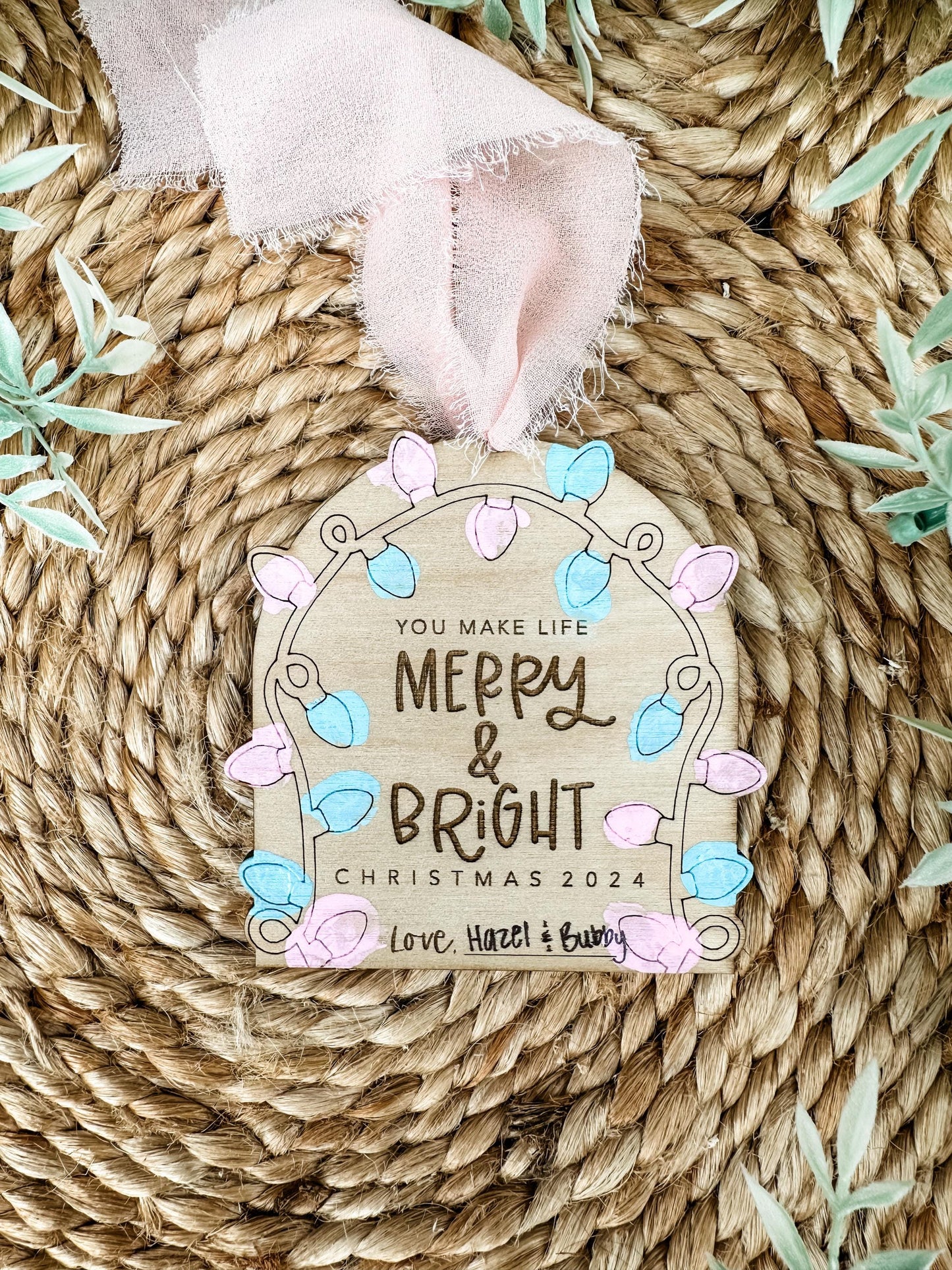 Fingerprint Ornament for Kids