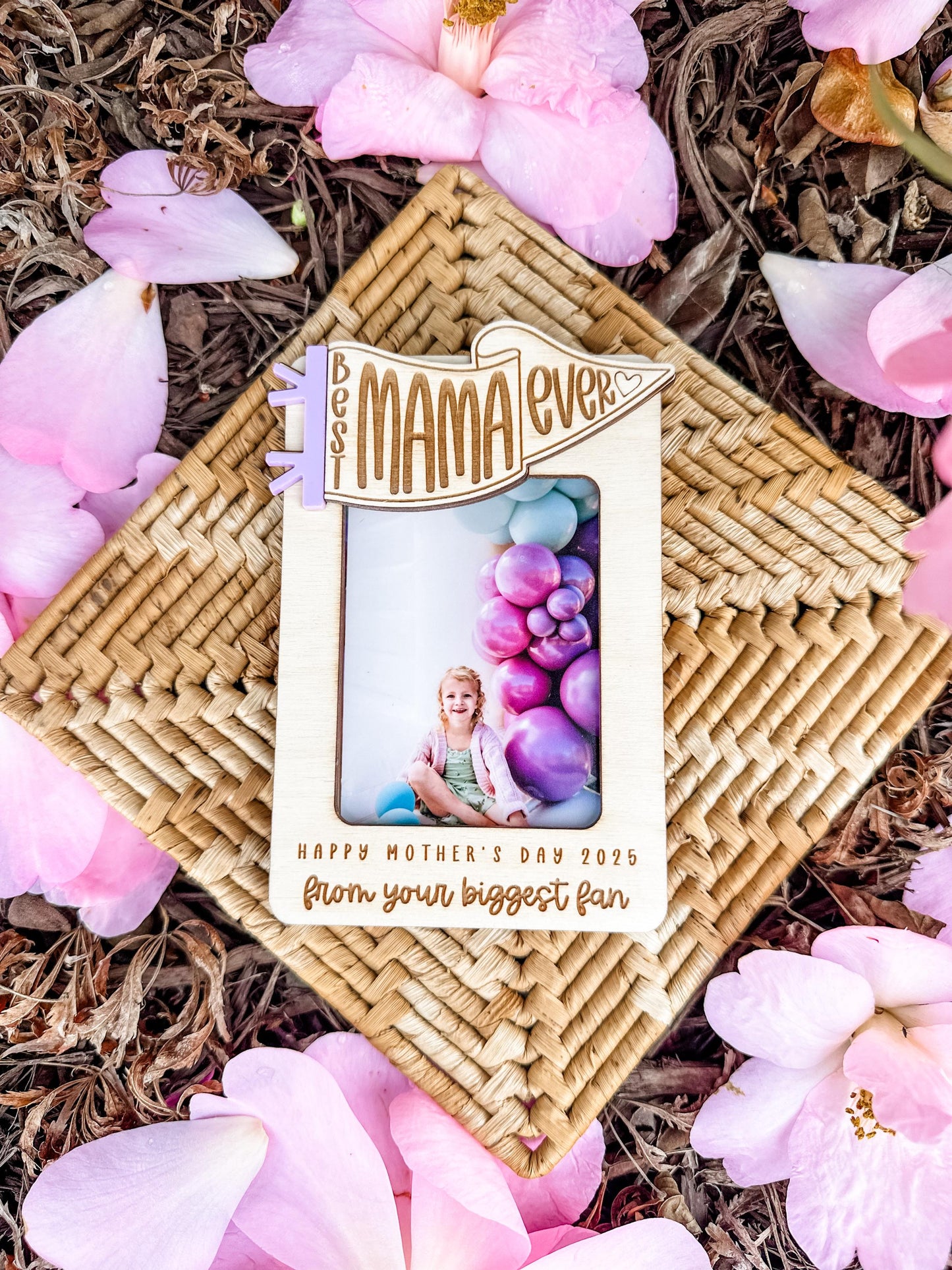 Best Mom Ever Magnetic Picture Frame
