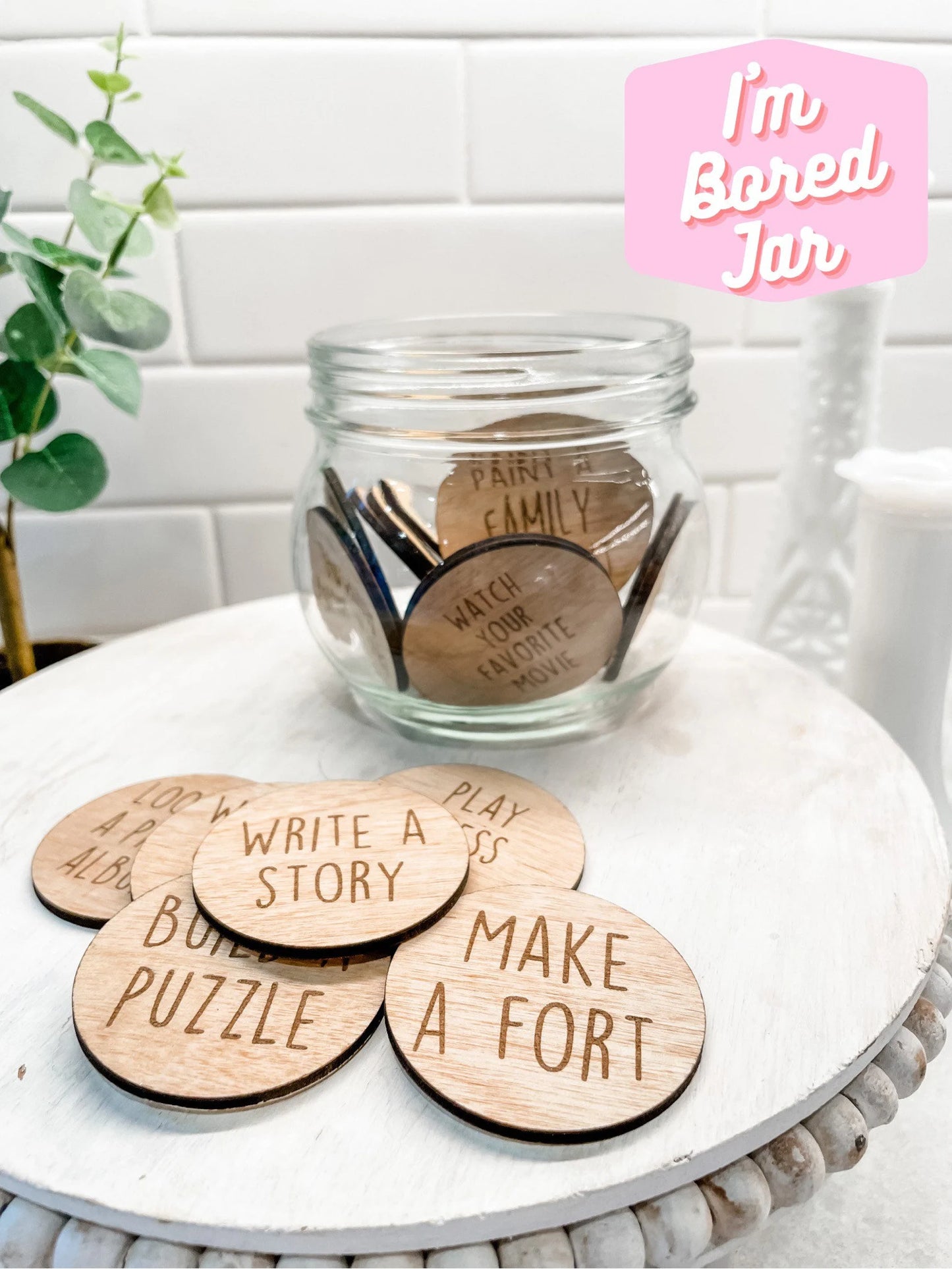 I'm Bored Kids Activity Tokens