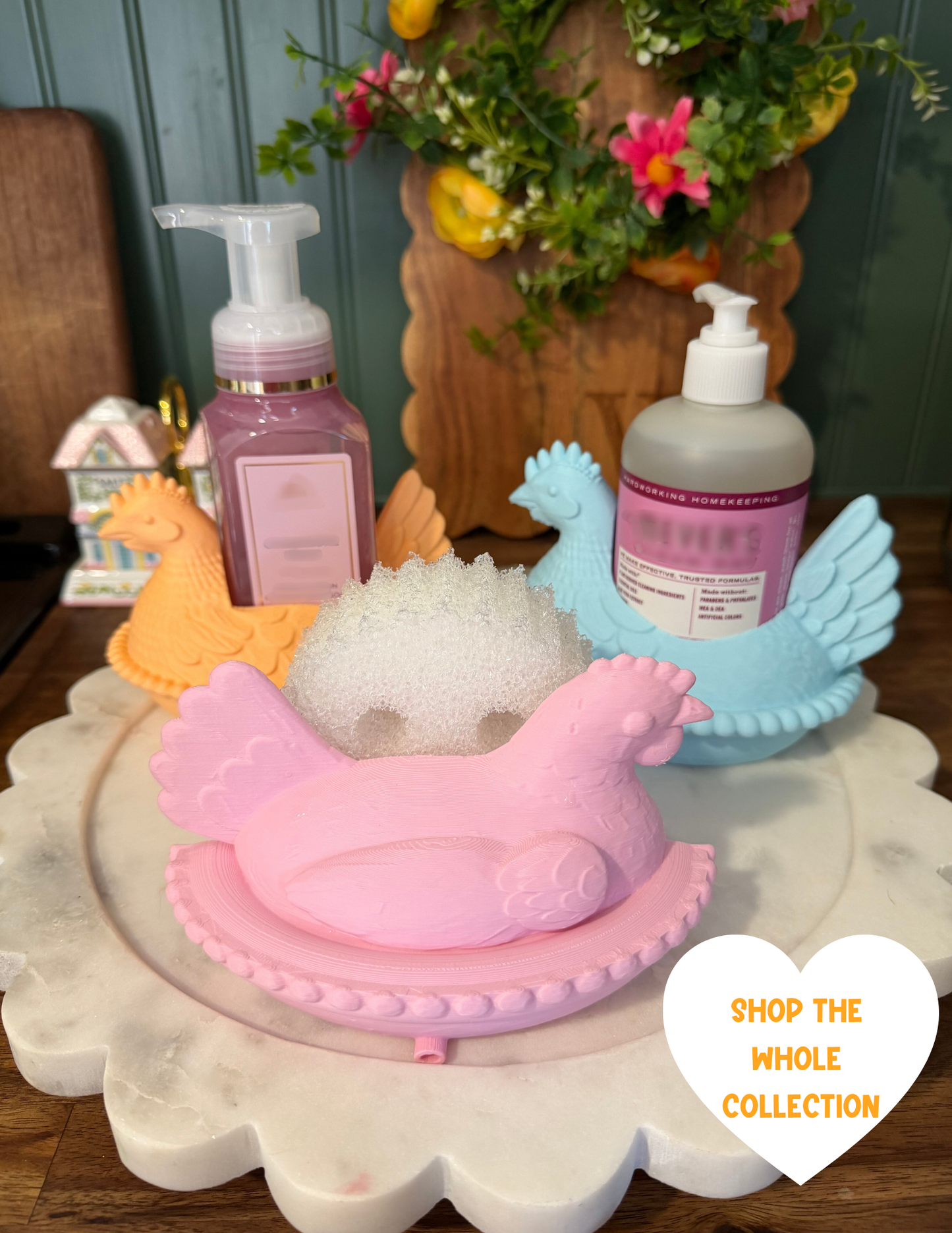 Hen on Nest Soap Holder