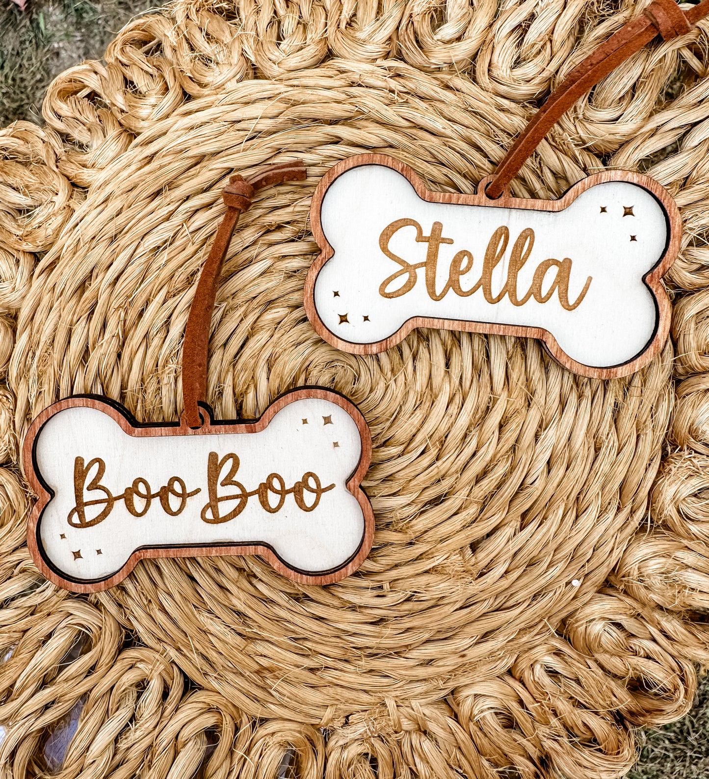 Custom Name Dog Ornament