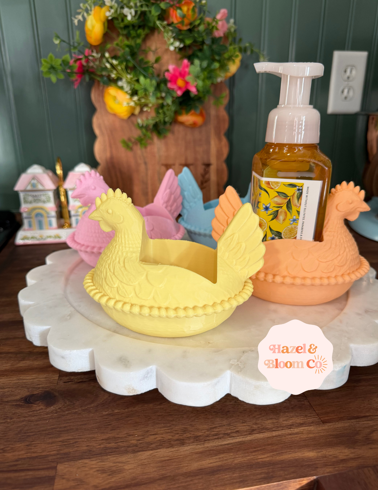 Hen on Nest Soap Holder