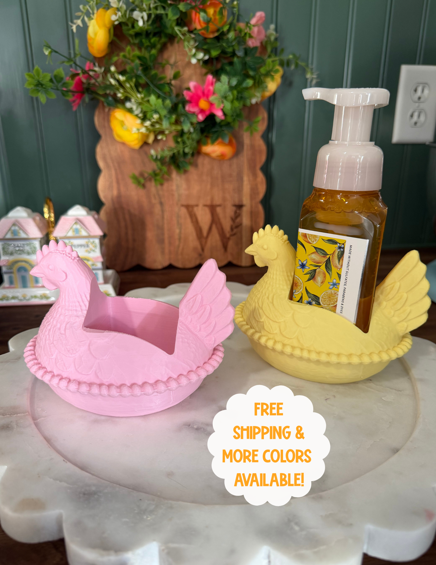 Hen on Nest Soap Holder
