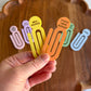 Personalized Acrylic Paperclip Bookmark