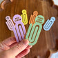 Personalized Acrylic Paperclip Bookmark