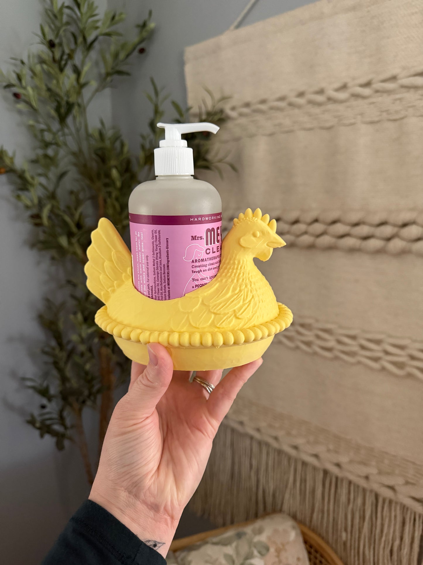 Hen on Nest Soap Holder