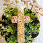 Personalized Cross Easter Basket Name Tag