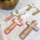 Personalized Cross Easter Basket Name Tag