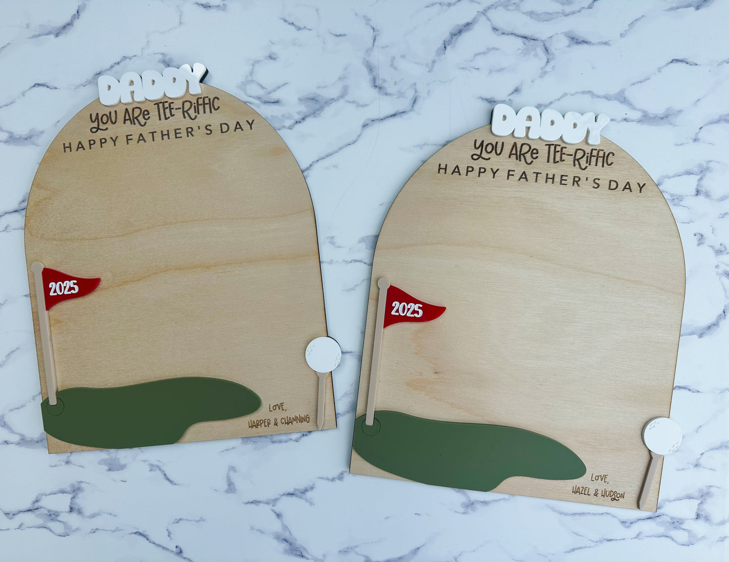 Golf Handprint Keepsake