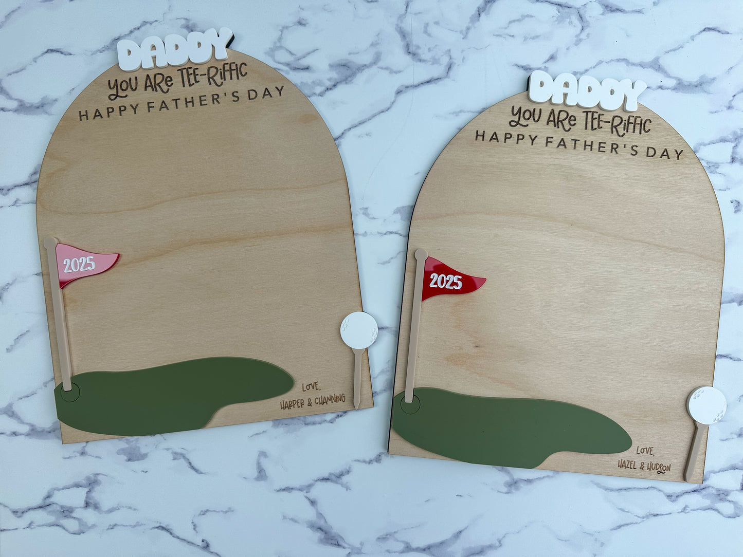 Golf Handprint Keepsake