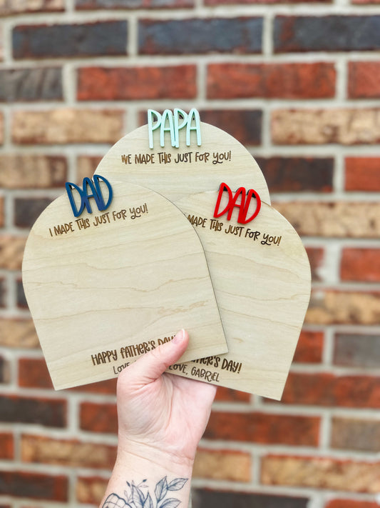Custom Drawing Board for Father's Day