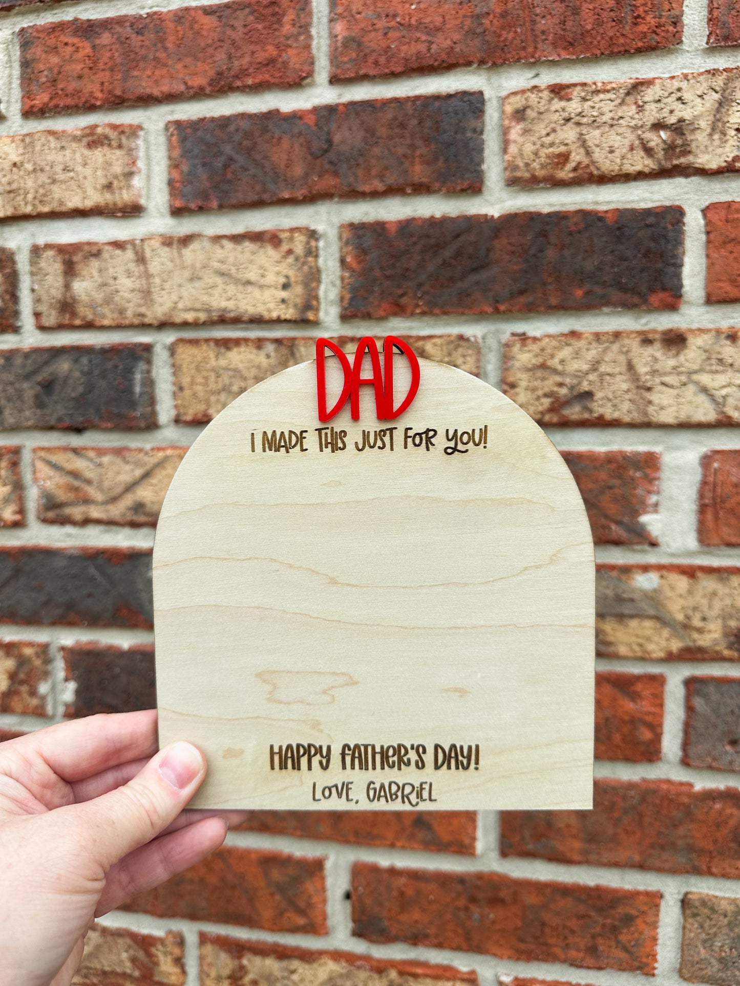 Custom Drawing Board for Father's Day