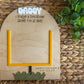 Football Handprint Keepsake
