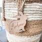 Gift Tag Easter Basket Bunny