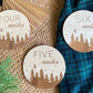 Woodland Monthly Monthly Milestone Discs