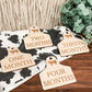Cow Tag Monthly Milestone Props
