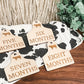 Cow Tag Monthly Milestone Props
