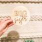 Big Brother Big Sister Sibling Announcement Sign