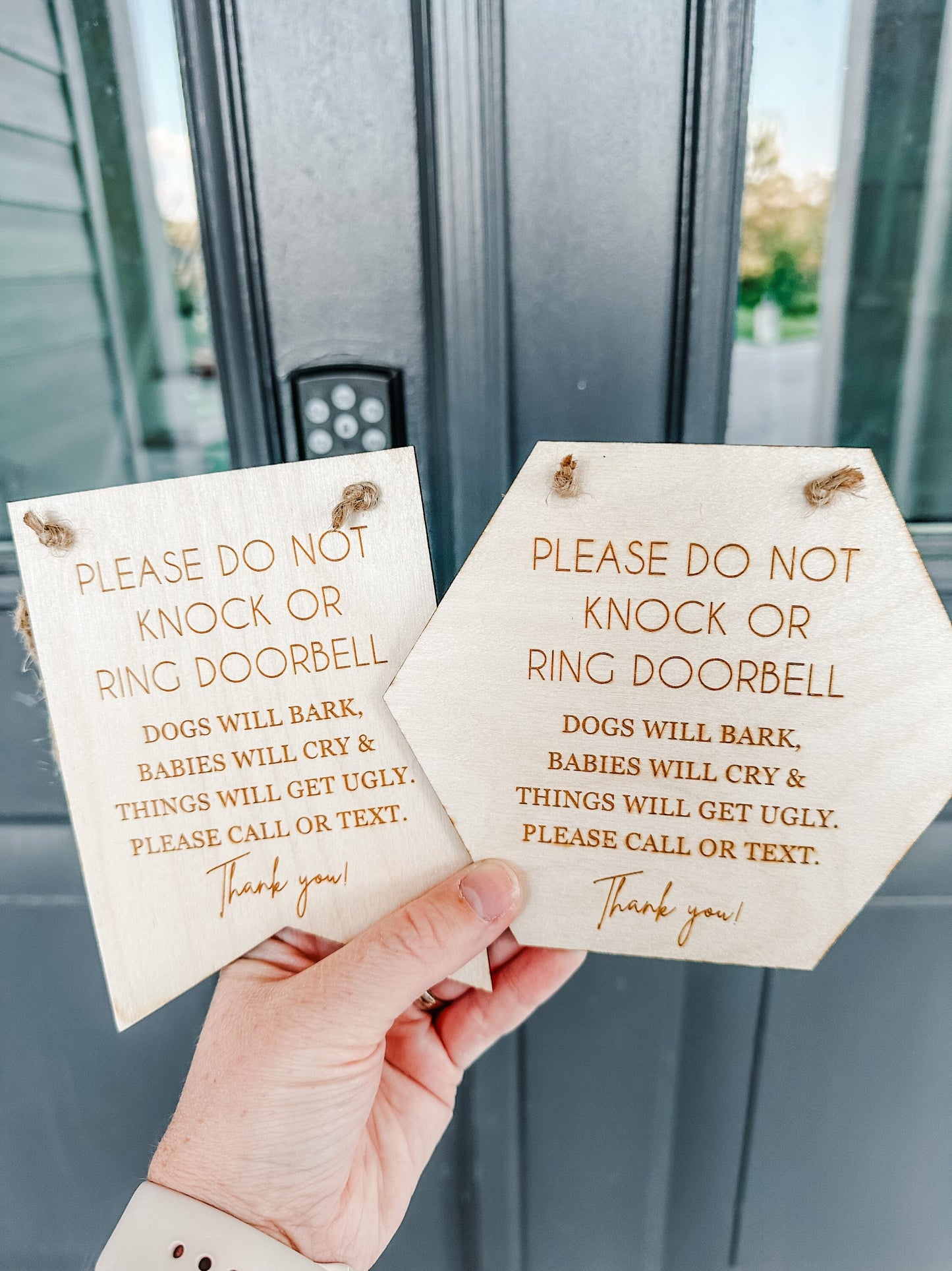 Do Not Disturb Door Hanger