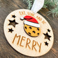 Pickleball Ornament 2025