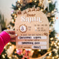 Dear Santa Dry Erase Board