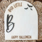 Our Little Boo Footprint Halloween Craft