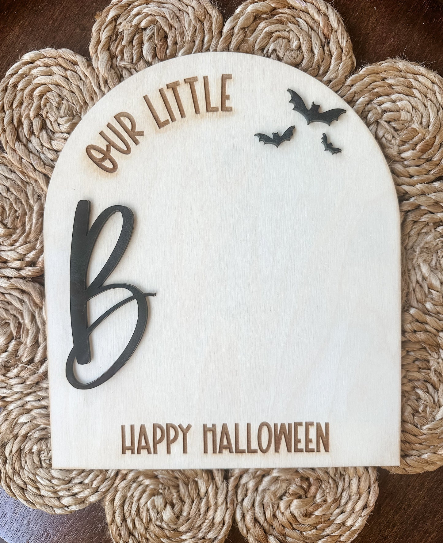 Our Little Boo Footprint Halloween Craft