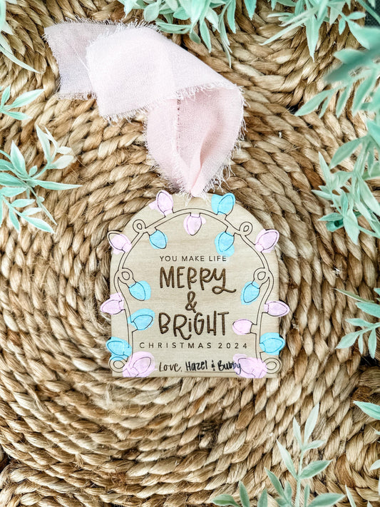 Fingerprint Ornament for Kids