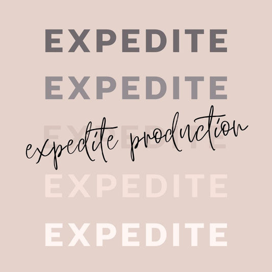 Rush My Order Production Add On