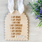 Custom Positive Affirmation Sign for Children