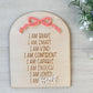 Custom Positive Affirmation Sign for Children