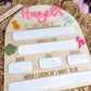 First Day Of School Sign Tropical Theme