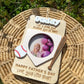 Baseball Fridge Magnetic Picture Frame