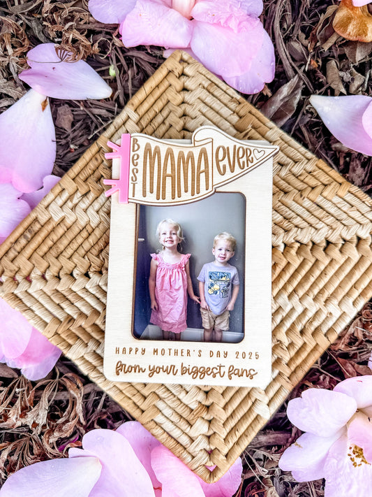 Best Mom Ever Magnetic Picture Frame