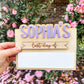 Custom Back to School Mini Sign