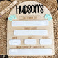 First Day Of School Sign Monster Truck Theme