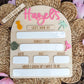 First Day Of School Sign Tropical Theme